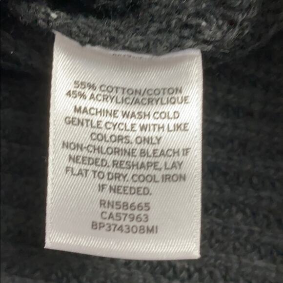 BP Women's Black Ribbed Knit V-Neck Sweater XXS NEW - Picture 5 of 5